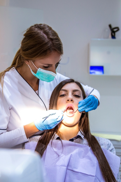 Developing brushing and flossing habits