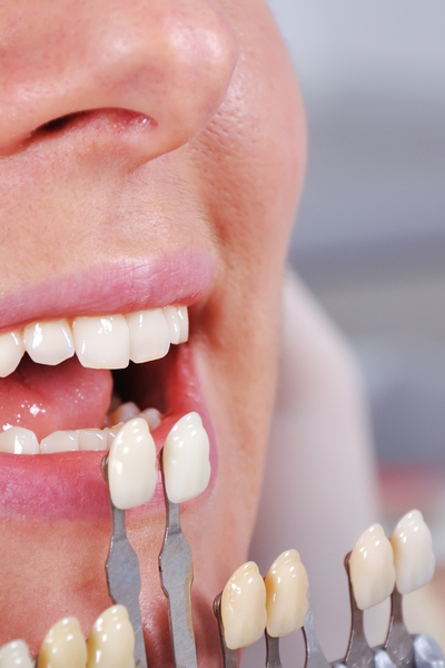 Improving confidence with a complete smile.