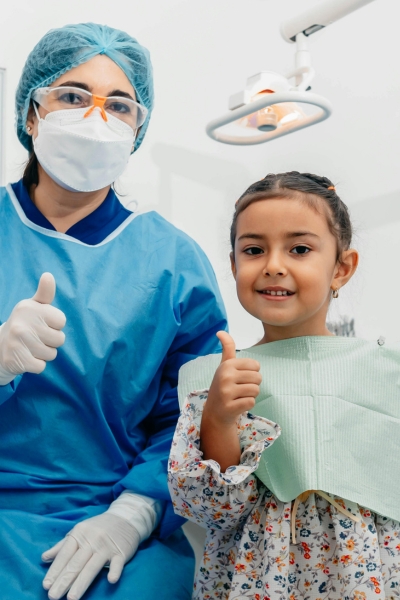 Offer comfort and reassurance for nervous little patients.