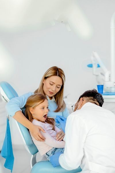 Tooth enamel erosion from acidic foods and drinks.