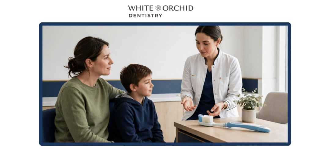 What can you expect at a child's first dental visit?